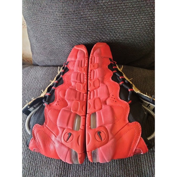 Nike‎ Shoes Youth 6Y W7.5 Air More Money " Golden Bred" Sneakers AH5215-600 - Picture 6 of 8